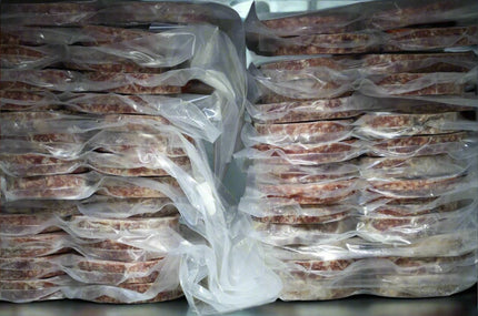 Freezer of Elite Beef Patties